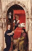 WEYDEN, Rogier van der St John Altarpiece France oil painting artist